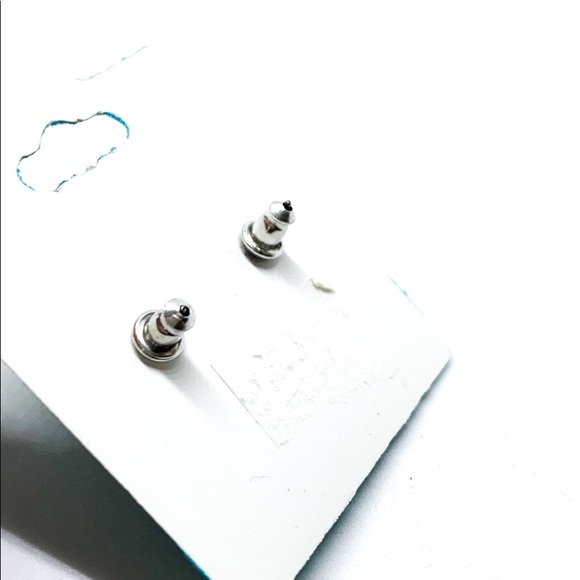 14k gold overlay Palm Tree earrings - Picture 5 of 6